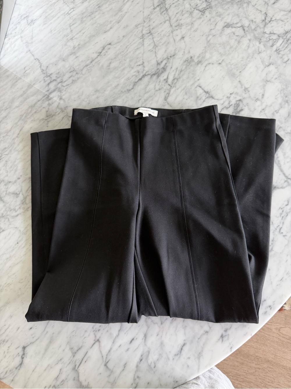 Small Banana Republic Black Dress Pants - Flat Front